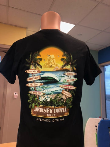 JDS Sign of the Times T Shirt - Jersey Devil Surf