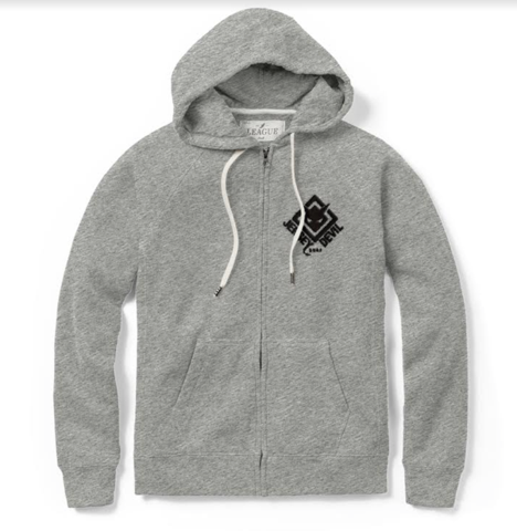 JDS x League Women's Academy Full Zip Up Hoodie